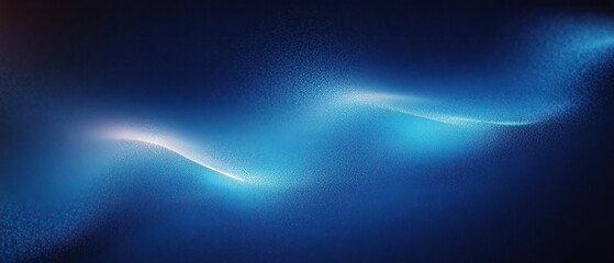 Wall Mural - Blue Gradient Abstract Background Soft Ambient Lighting Minimalist Design