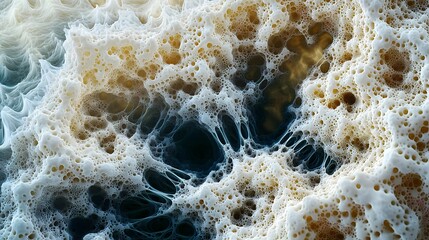 Wall Mural - mesmerizing abstract fractal like representation of a neural network s complex computational archite