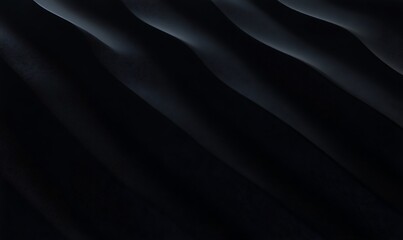 Poster - Deep black carbon fiber pattern with a sleek texture ideal for modern design projects.