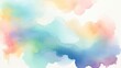© ihaveJPG - Soft Pastel Watercolor Background with Vibrant Hues and Flowing Shapes