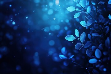 Wall Mural - abstract blue gradient background: dark navy and black blurred design. perfect for websites, present