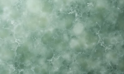 Wall Mural - Abstract green texture with bubbles and waves