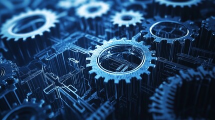 DevOps concept, software development, IT operations, agile programming, Concept with devops global network icon on, coder or sysadmin using pen writing on screen system network, high software