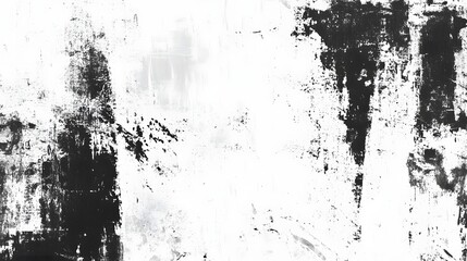 Poster - Abstract Grunge Texture in Black and White Monochrome Background