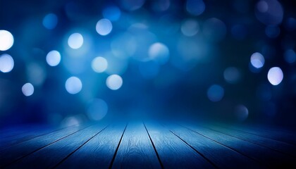 Wall Mural - dark blue blurred and light abstract background