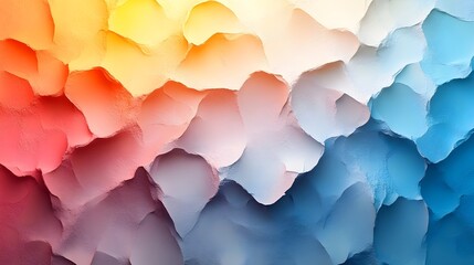 Poster - Mesmerizing Geometric Gradient Patterns in Vibrant Colorful Abstract Design