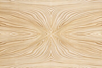 Wall Mural - symmetrical wood grain texture elegant pale beige wooden design