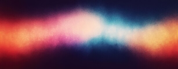 Wall Mural - Vibrant Gradient Background Abstract Texture Soft Focus Impressionism Warm Cool Tones Atmospheric Lighting