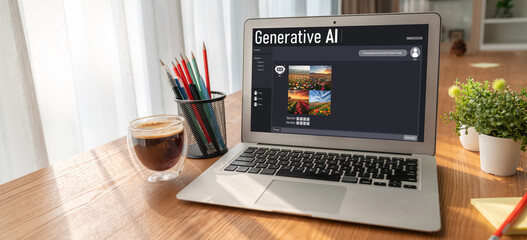 Generative AI virtual assistant tools for prompt engineer and user for ease of engage artificial intelligence AI technology help people to work with generative AI functions by prompting the AI snugly