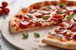 © CreativeDream - Hot and Fresh Pizza, High-Quality Ingredients, Offering an Irresistible Flavor in Every Bite | Generative AI