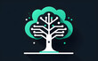 © احمد هشام - Decision tree icon for machine learning algorithms