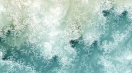 Wall Mural - Stunning Abstract Fractal Design: A Mesmerizing Visual Feast of Intricate Patterns and Colors