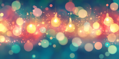 abstract bokeh background