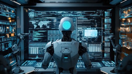 Robot control room data