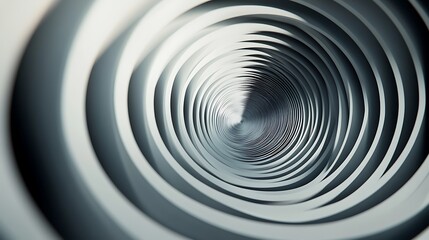 Wall Mural - A series of overlapping circles, each expanding and contracting, creating a pulsating illusion.