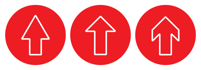 Scrolling arrow sign. Swipe up button icon. Landing page scroll symbol. Classic flat style. Simple swipe up icon.