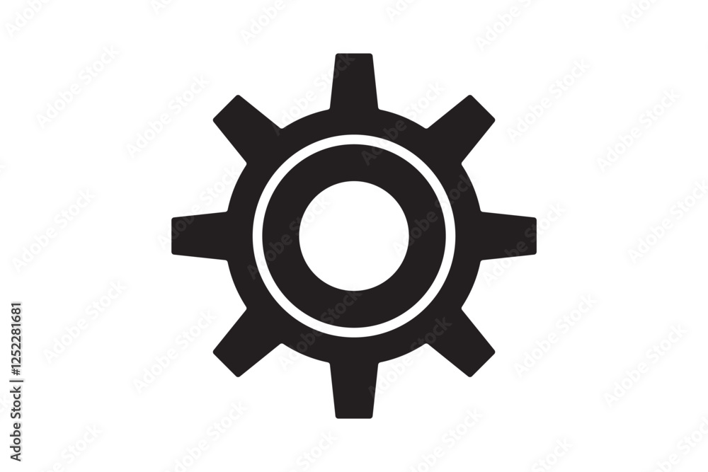 Gear icon, Gear setting icon set. setting sign . cogs symbol . gear ...