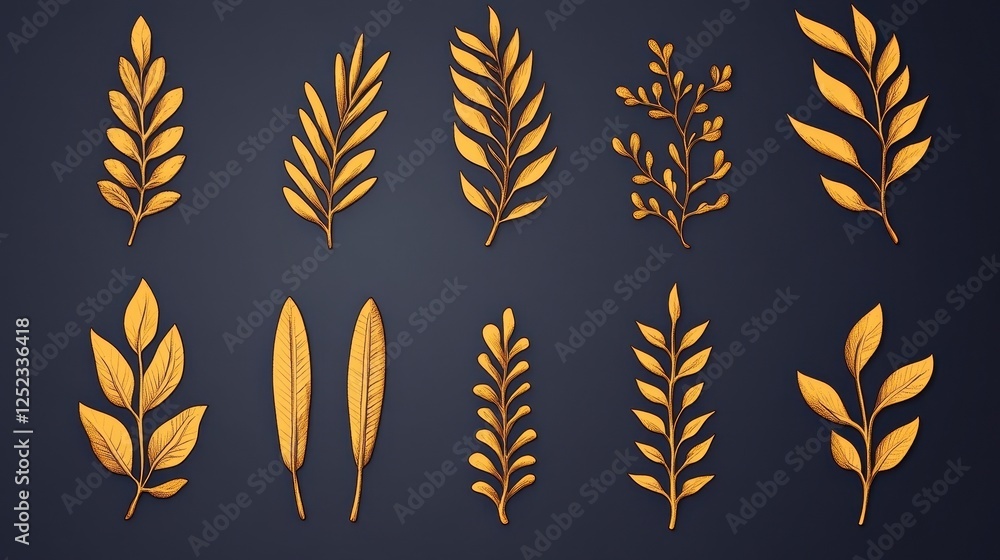 Golden Leaves Collection