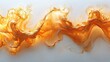 © kong - Golden Flowing Abstract Art in Motion with Elegant Swirling Textures and Natural Light