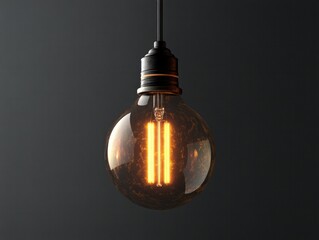 Poster - Ceiling Light Bulb