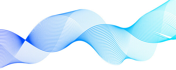 Fototapete - Abstract glowing Modern wave with Dynamic flowing lines. Futuristic technology and sound wave lines. Digital frequency track equalizer with Stylized line art. Twisted curve lines and blend effect