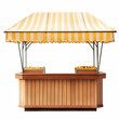 © Raden Mas Roy - Wooden market stall selling lemons