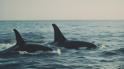 Wall Mural - Orca whale