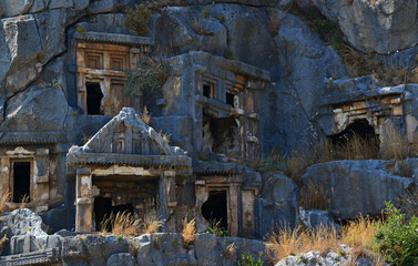 Wall Mural - Myra Ancient City in Demre, Antalya, Turkey