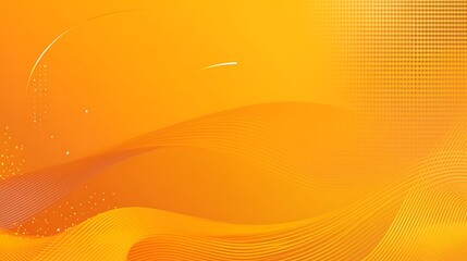 Orange wave abstract background (2)