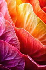 Poster - Various colors on delicate petals