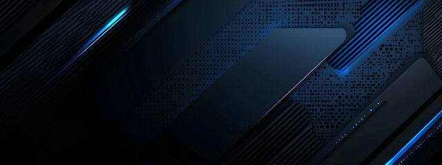Black and blue background with dots, gradient