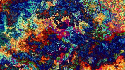 Aufkleber - Stop motion grunge loop motion texture abstract background animation. Grunge corrosion texture