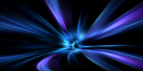 Wall Mural - Abstract colorful futuristic technology background