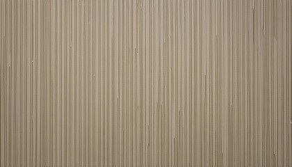 Poster - vertical natural fabric texture with organic beige stripes for wall decor, textile design, and modern minimalist background