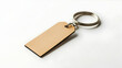 © waqas - A brown kraft paper tag with a metal ring, designed for labeling, branding, or packaging purposes.