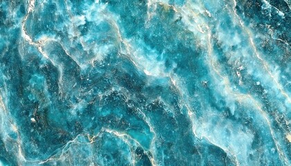 Aufkleber - deep blue marble texture with gold veining, abstract oceanic pattern for background, wall art, and luxury interior design

