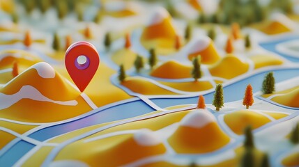 Aufkleber - Exploring the Winding Trails Through Captivating Mountain Landscapes A Journey of Discovery Adventure and Breathtaking Scenery