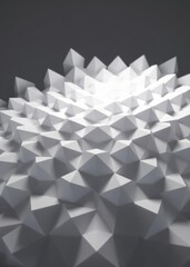 white geometric abstract animation - seamless loop 3d render 3d wallpaper wallpaper background abstr