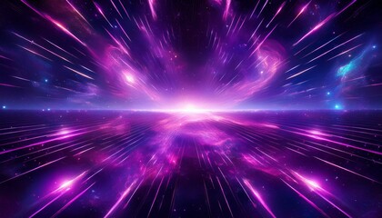 Wall Mural - brilliant purple space backdrop that is artistic