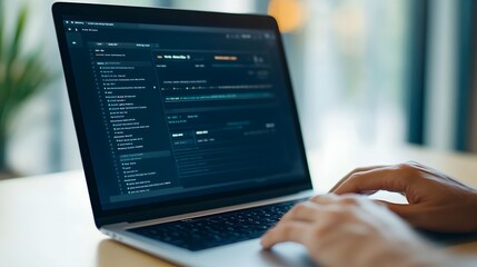 Laptop Screen Displaying Checkout Process for Online Purchase