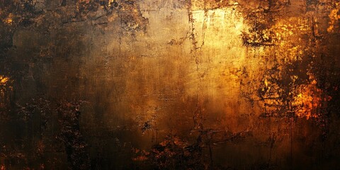 Fototapete - abstract visual with metal textures that highlight the interplay of light and shadow on metallic surfaces, creating a rich and immersive background with a touch of indust