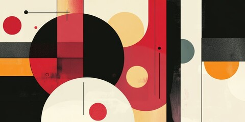 Leinwandbilder - abstract artwork showcasing minimalist illustrations, incorporating straightforward and expressive lines to produce a visually striking and sophisticated design with an e