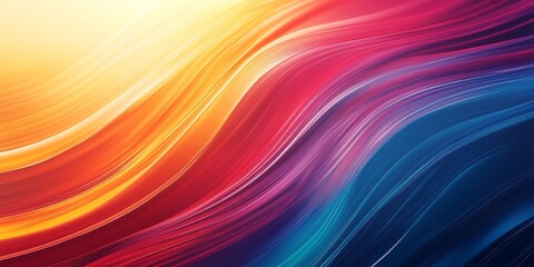 Leinwandbilder - abstract image featuring linear gradients with a focus on smooth and directional color transitions, blending hues from one end to another to produce a visually captivatin