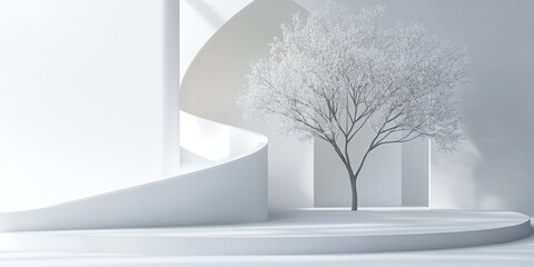 Leinwandbilder - abstract image where minimalist design principles are applied to create a clean and focused visual experience, emphasizing the beauty of simplicity with a limited color s