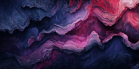 Aufkleber - abstract scene where abstract textures seamlessly merge and interact, incorporating various textures and gradients to produce a dynamic and immersive visual effect with a
