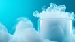 © jitthanant - Liquid nitrogen experiment, foggy cold reaction, 3D illustration