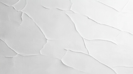 Fototapete - White textured background with irregular abstract patterns resembling plaster or cracked paint, creating minimalist and artistic aesthetic