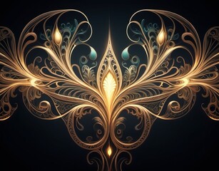 Wall Mural - seamless design.