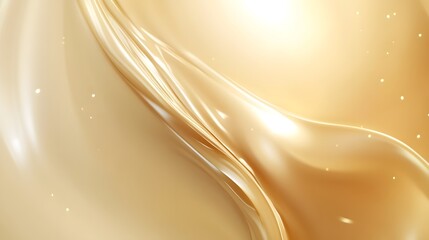 Aufkleber - Ethereal luminous glow with elegant shimmering waves of radiant light creating a soft divine and spiritual atmosphere  This abstract and image evokes a sense of wonder enchantment and tranquility