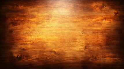 Wall Mural - Illuminated wooden texture background, warm light on rustic surface for design projects